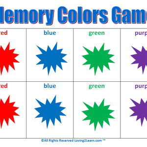 Memory Games — Loving2Learn